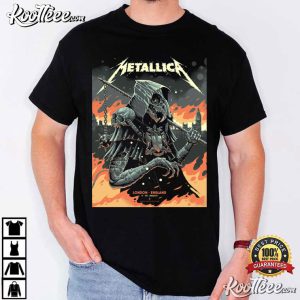 Metallica London England 2026 M72 World Tour Concert Night 2 T Shirt (1)