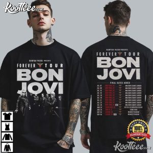 Bon Jovi Forever Tour 2026 80s Rock T Shirt (1)