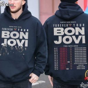 Bon Jovi Forever Tour 2026 80s Rock T Shirt (2)