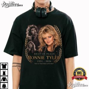 Bonnie Tyler Memorial Vintage Rock Legend 80s Music T Shirt (4)