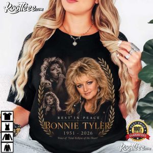 Bonnie Tyler Memorial Vintage Rock Legend 80s Music T Shirt (3)