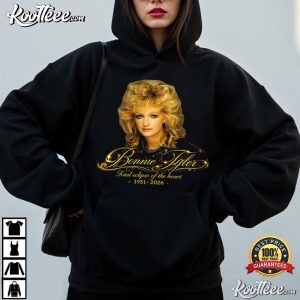 Bonnie Tyler Total Eclipse Of The Heart 1951-2026 Tribute T-Shirt Bonnie Tyler Total Eclipse Of The Heart 1951 2026 Tribute T Shirt (4)