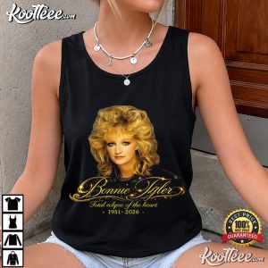Bonnie Tyler Total Eclipse Of The Heart 1951-2026 Tribute T-Shirt Bonnie Tyler Total Eclipse Of The Heart 1951 2026 Tribute T Shirt (2)