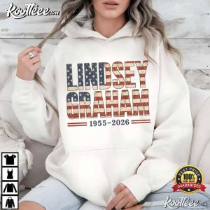 Lindsey Graham Memorial American Flag Patriotic Tribute T-Shirt Lindsey Graham Memorial American Flag Patriotic Tribute T Shirt (2)