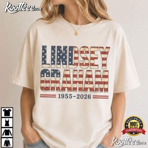 Lindsey Graham Memorial American Flag Patriotic Tribute T-Shirt Lindsey Graham Memorial American Flag Patriotic Tribute T Shirt (3)