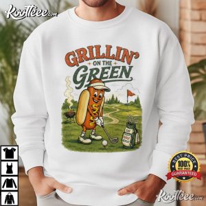 Grillin On The Green Hot Dog Golf Lover T-Shirt Grillin On The Green Hot Dog Golf Lover T Shirt (4)