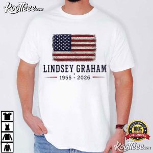 Lindsey Graham Memorial Patriotic USA Flag Tribute T Shirt (1)