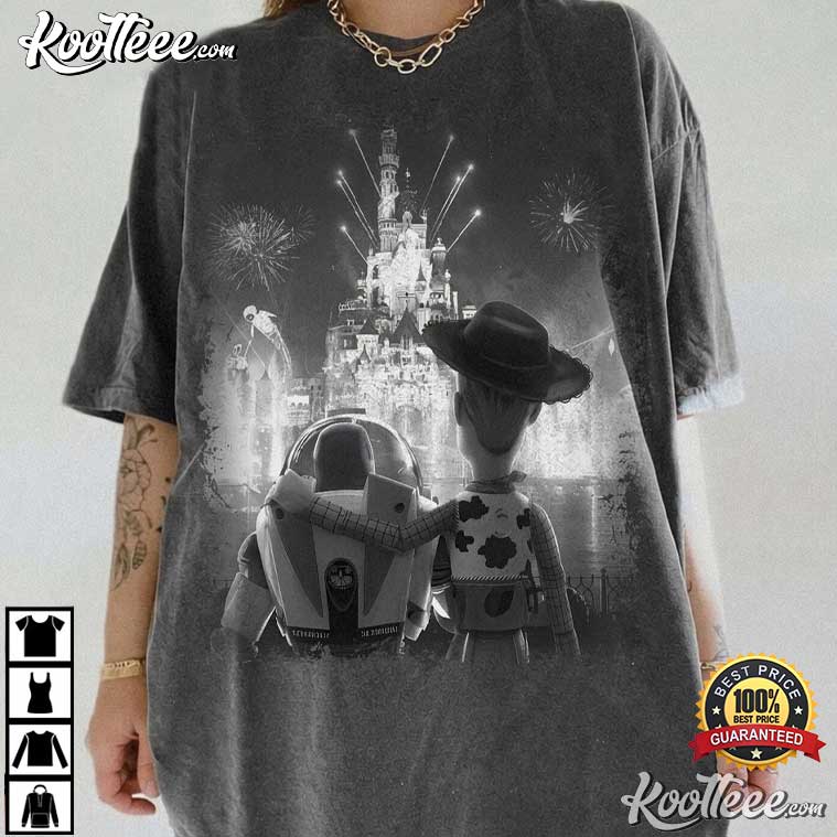 Toy Story Buzz Lightyear Woody Vintage Pixar Friends T-Shirt Toy Story Buzz Lightyear Woody Vintage Pixar Friends T-Shirt