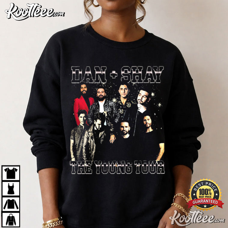 Dan And Shay The Young Tour Music Lovers Graphic T-Shirt Dan And Shay The Young Tour Music Lovers Graphic T-Shirt