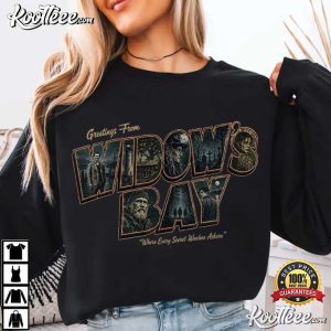 Greetings From Widow’s Bay Vintage Coastal Horror Movie T-Shirt Greetings From Widow’s Bay Vintage Coastal Horror Movie T Shirt (4)