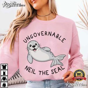 Ungovernable Neil The Seal Funny Cute Marine Animal T-Shirt Ungovernable Neil The Seal Funny Cute Marine Animal T Shirt (1)