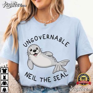 Ungovernable Neil The Seal Funny Cute Marine Animal T-Shirt Ungovernable Neil The Seal Funny Cute Marine Animal T Shirt (3)