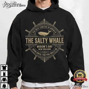 The Salty Whale Widow's Bay Coastal Funny Vintage Nautical T Shirt (2)