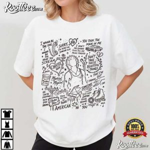 Benson Boone Vintage American Heart Pop Concert T Shirt (4)
