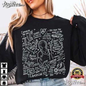Benson Boone Vintage American Heart Pop Concert T-Shirt Benson Boone Vintage American Heart Pop Concert T Shirt (1)