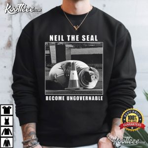 Neil The Seal Become Ungovernable Tasmania Elephant Seal Vintage T Shirt (2)