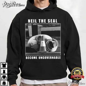 Neil The Seal Become Ungovernable Tasmania Elephant Seal Vintage T Shirt (3)