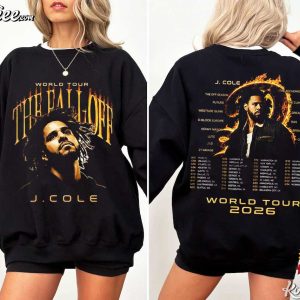 J Cole The Fall Off World Tour 2026 Vintage Rap Concert T-Shirt J Cole The Fall Off World Tour 2026 Vintage Rap Concert T Shirt (1)