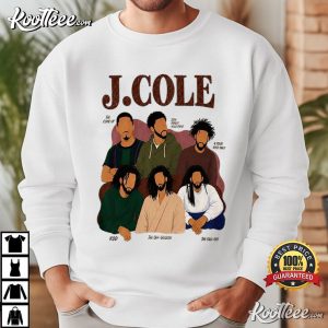 J Cole Vintage Music Album Art Fan Merch T-Shirt J Cole Vintage Music Album Art Fan Merch T Shirt (1)