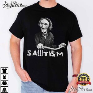 Sawtism Saw Horror Movie T Shirt (1)