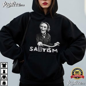Sawtism Saw Horror Movie T-Shirt Sawtism Saw Horror Movie T Shirt (3)