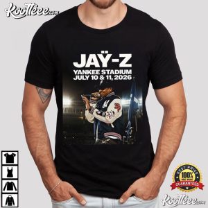 Jay Z Yankee Stadium July 10 11 2026 Music Fan Gift T Shirt (4)