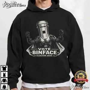 Vote Binface Clacton 2026 Count Funny T Shirt (3)