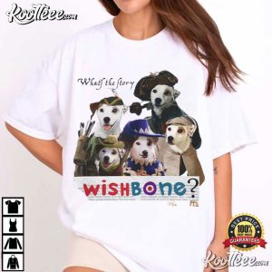 Wishbone Dog Oversized 90s Kids TV Show Throwback T Shirt (3)