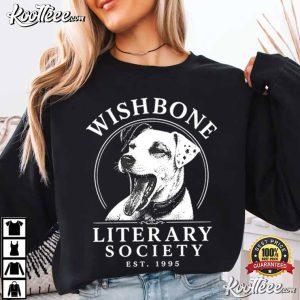Wishbone Literary Society Dog Est 1995 Book Club T Shirt (1)