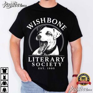 Wishbone Literary Society Dog Est 1995 Book Club T Shirt (2)
