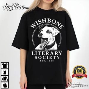 Wishbone Literary Society Dog Est 1995 Book Club T Shirt (3)