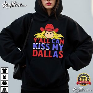 Y'all Can Kiss My Dallas Haaland Cowboy T-Shirt Y'all Can Kiss My Dallas Haaland Cowboy T Shirt (1)