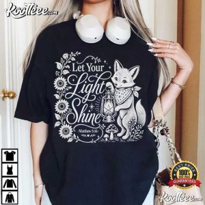 Let Your Light Shine Matthew 516 Christian Faith T Shirt (1)