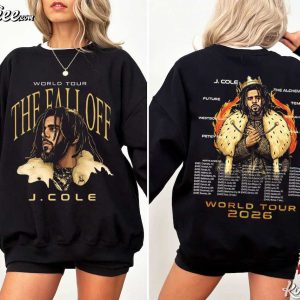 J Cole Tour 2026 The Fall Off Album Hip Hop Rap T-Shirt J Cole Tour 2026 The Fall Off Album Hip Hop Rap T Shirt (2)