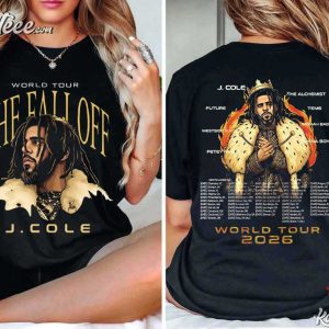 J Cole Tour 2026 The Fall Off Album Hip Hop Rap T-Shirt J Cole Tour 2026 The Fall Off Album Hip Hop Rap T Shirt (3)
