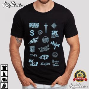JTxPM 3 Multi Logo Duran Duran Punk Masters T Shirt (2)