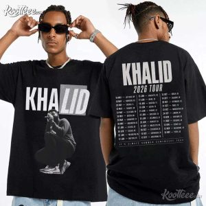 Khalid 2026 Tour Concert RnB Music T-Shirt Khalid 2026 Tour Concert RnB Music T Shirt (1)