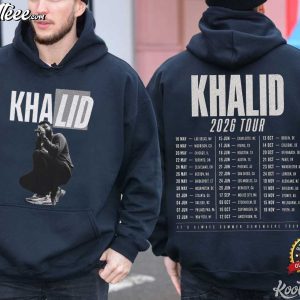 Khalid 2026 Tour Concert RnB Music T-Shirt Khalid 2026 Tour Concert RnB Music T Shirt (3)