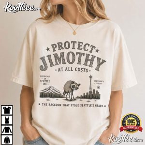 Protect Jimothy Raccoon Viral Seattle T Shirt (4)