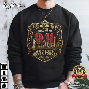 New York Fire Department Memorial 911 Never Forget T-Shirt New York Fire Department Memorial 911 Never Forget T Shirt (2)