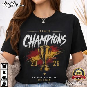 Spain Champions 2026 Football Soccer Victory T Shirt (4)