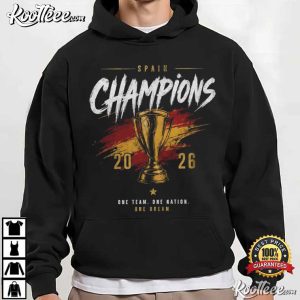 Spain Champions 2026 Football Soccer Victory T-Shirt Spain Champions 2026 Football Soccer Victory T Shirt (2)