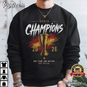 Spain Champions 2026 Football Soccer Victory T-Shirt Spain Champions 2026 Football Soccer Victory T Shirt (3)