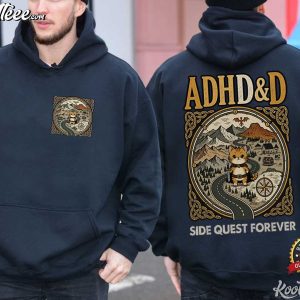 ADHD D Side Quest Forever Dungeons And Dragons Funny DnD T-Shirt ADHD D Side Quest Forever Dungeons And Dragons Funny DnD T Shirt (4)