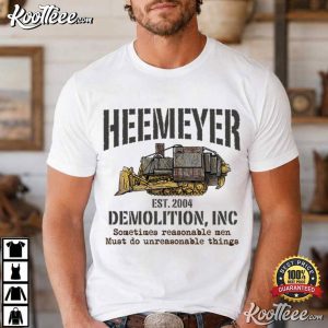 Heemeyer Demolition Inc Killdozer Operator Bulldozer T Shirt (1)
