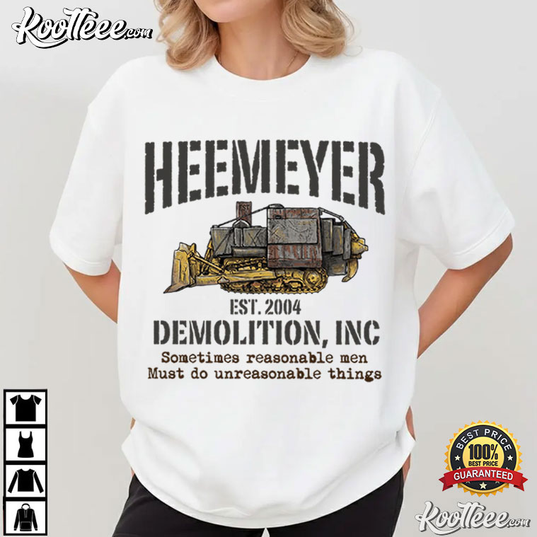 Heemeyer Demolition Inc Killdozer Operator Bulldozer T-Shirt Heemeyer Demolition Inc Killdozer Operator Bulldozer T-Shirt
