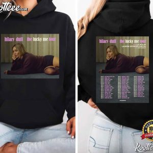 Hilary Duff Lucky Me Tour 2026 Music Lovers Graphic T Shirt (2)