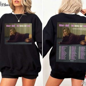 Hilary Duff Lucky Me Tour 2026 Music Lovers Graphic T Shirt (3)