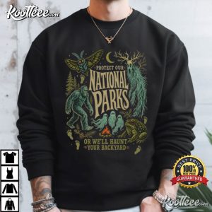 Protect Our National Parks Cryptid Hiking Nature Lover T-Shirt Protect Our National Parks Cryptid Hiking Nature Lover T Shirt (4)