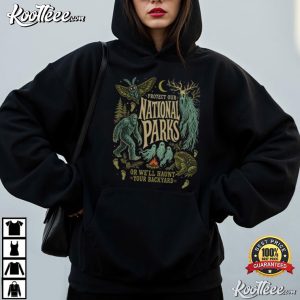 Protect Our National Parks Cryptid Hiking Nature Lover T-Shirt Protect Our National Parks Cryptid Hiking Nature Lover T Shirt (2)